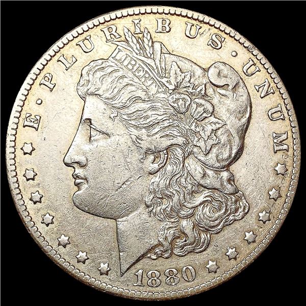 1880-CC Morgan Silver Dollar CLOSELY UNCIRCULATED