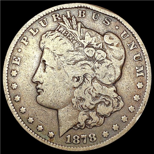 1878-CC Morgan Silver Dollar NICELY CIRCULATED