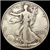 Image 1 : 1938-D Walking Liberty Half Dollar NICELY CIRCULAT