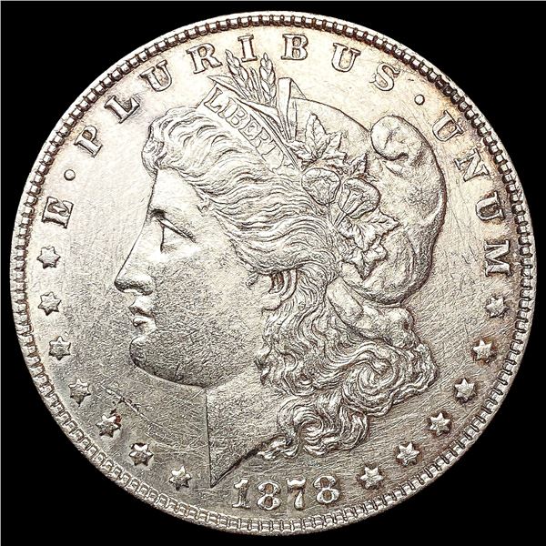 1878 7/8TF Morgan Silver Dollar CLOSELY UNCIRCULAT