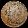 Image 1 : 1806 Draped Bust Half Cent NICELY CIRCULATED