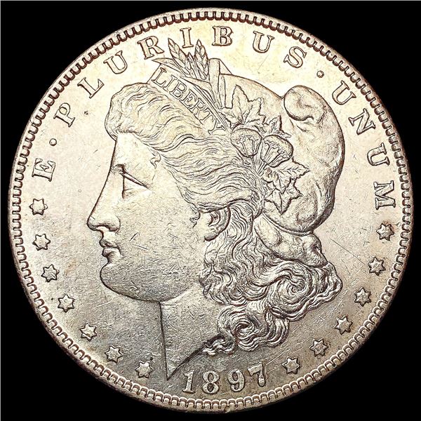 1897-S Morgan Silver Dollar CLOSELY UNCIRCULATED