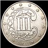 Image 2 : 1854 Silver Three Cent UNCIRCULATED