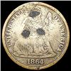 Image 1 : 1864-S Seated Liberty Dime NICELY CIRCULATED
