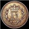 Image 2 : 1834 G. Britain Silver 1-1/2 Pence CLOSELY UNCIRCU