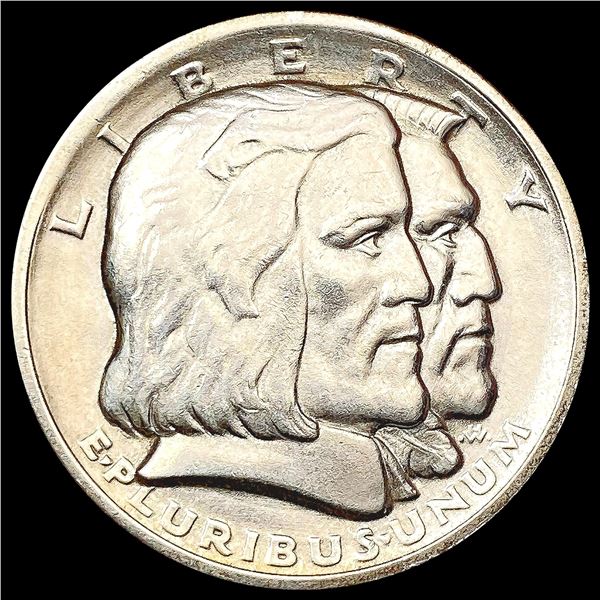 1936 Long Island Half Dollar CHOICE AU