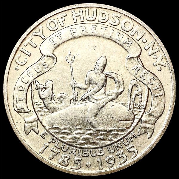 1935 Hudson Half Dollar UNCIRCULATED