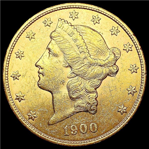 1900 $20 Gold Double Eagle UNCIRCULATED