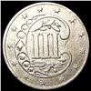 Image 2 : 1854 Silver Three Cent UNCIRCULATED