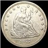 Image 1 : 1877 Seated Liberty Quarter CLOSELY UNCIRCULATED