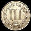 Image 2 : 1869 Silver Three Cent CLOSELY UNCIRCULATED