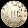 Image 2 : 1851 Silver Three Cent CLOSELY UNCIRCULATED