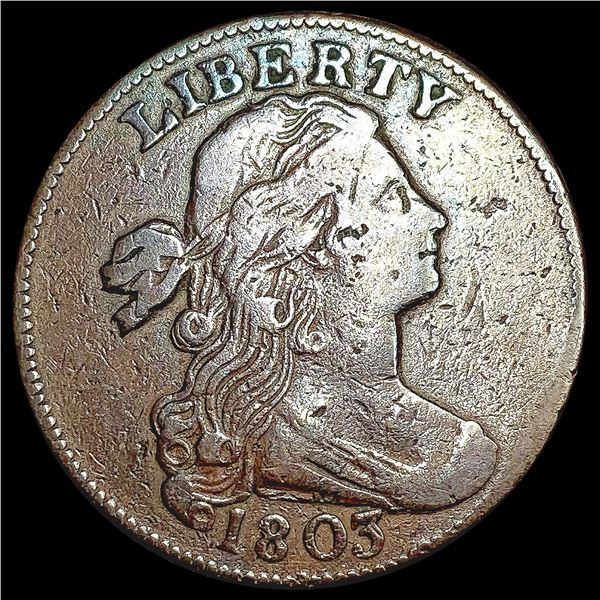 1803 Sm Date Draped Bust Large Cent NICELY CIRCULA