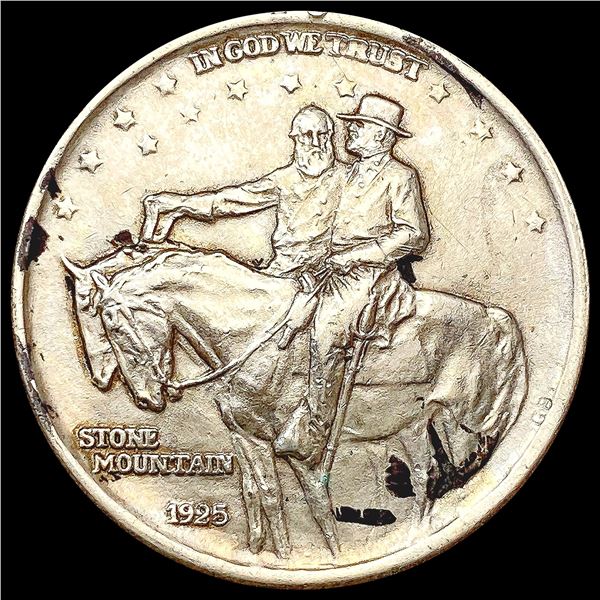 1925 Stone Mountain Half Dollar NEARLY UNCIRCULATE