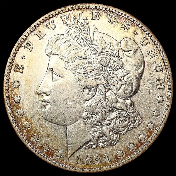 1884-S Morgan Silver Dollar CLOSELY UNCIRCULATED