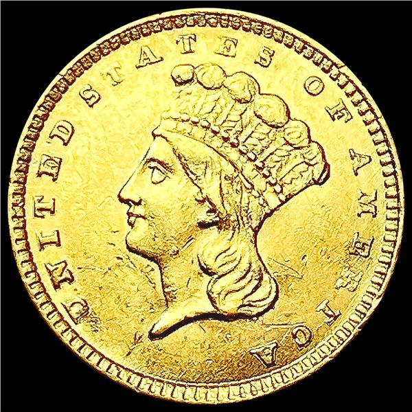 1857 Rare Gold Dollar UNCIRCULATED