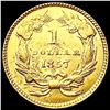 Image 2 : 1857 Rare Gold Dollar UNCIRCULATED