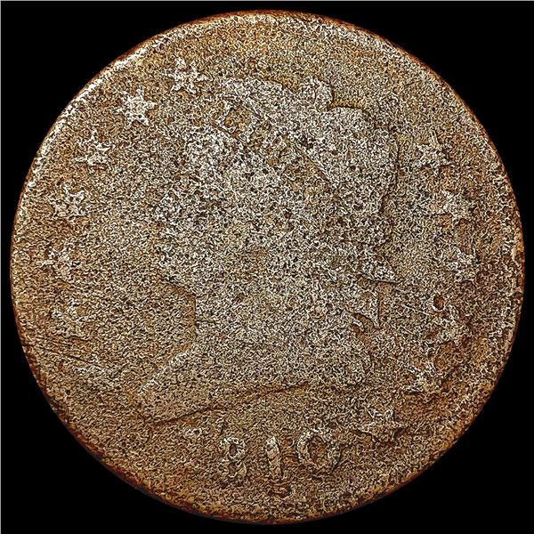 1810 Classic Head Large Cent NICELY CIRCULATED