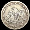 Image 2 : 1838 Seated Liberty Quarter NICELY CIRCULATED