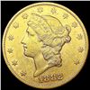 Image 1 : 1882-S $20 Gold Double Eagle CLOSELY UNCIRCULATED