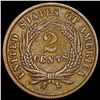 Image 2 : 1864 Two Cent Piece NEARLY UNCIRCULATED
