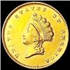 Image 1 : 1855 Rare Gold Dollar CLOSELY UNCIRCULATED