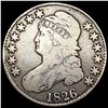 Image 1 : 1826 Capped Bust Half Dollar NICELY CIRCULATED