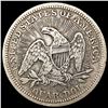 Image 2 : 1853 A+R Seated Liberty Quarter NICELY CIRCULATED