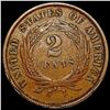 Image 2 : 1866 Two Cent Piece CLOSELY UNCIRCULATED