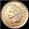 Image 1 : 1907 RED Indian Head Cent UNCIRCULATED