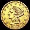 Image 1 : 1853 $2.50 Gold Quarter Eagle CLOSELY UNCIRCULATED