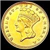 Image 1 : 1871 Rare Gold Dollar CLOSELY UNCIRCULATED
