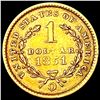 Image 2 : 1851-O Rare Gold Dollar CLOSELY UNCIRCULATED