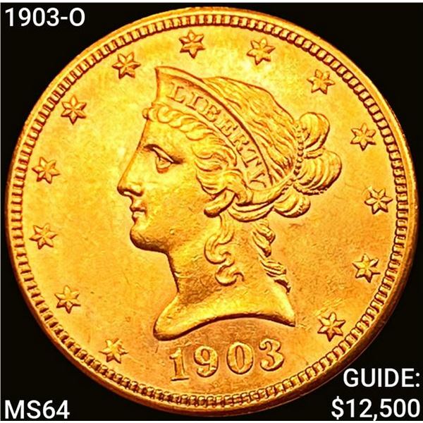 1903-O $10 Gold Eagle CHOICE BU
