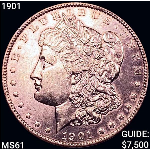 1901 Morgan Silver Dollar UNCIRCULATED