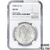 Image 1 : 1892-CC Morgan Silver Dollar NGC AU55