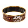 Image 5 : Hermes Gold Hardware Email Bangle