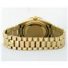 Image 4 : Rolex Mens Quickset 18K Yellow Gold Factory Champagne Diamond Dial President 36M