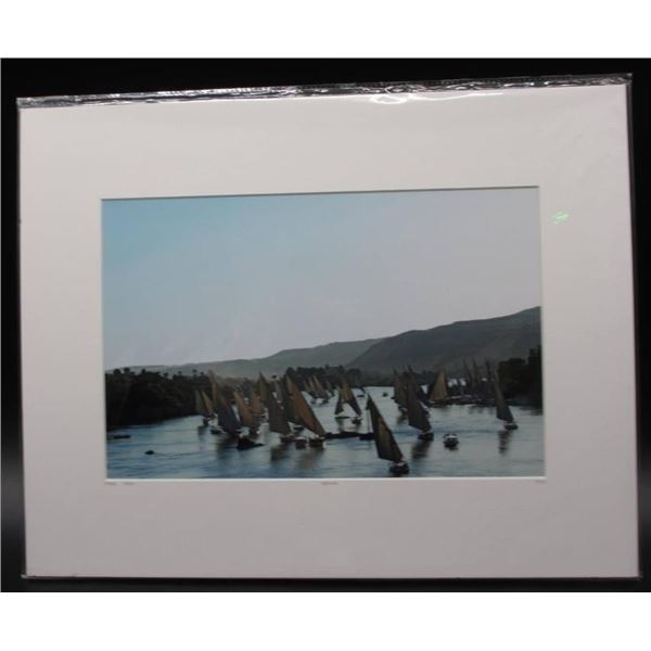 Assouan Olivier Follmi Sailboat Lake Mountain Nature