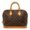Image 1 : Louis Vuitton Brown Monogram Canvas Alma PM Satchel Bag