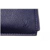 Image 5 : Louis Vuitton Blue Leather Pochette Jules PM