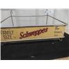 Image 2 : Vintage Schweppes Rack Shelf with Metal Sign 14'' x 11'' x 5''