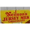 Image 2 : Neilson's Jersey Milk Chocolate Metal Embossed Sign 23" x 35" - Gorgeous 