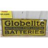 Image 1 : Globelite Batteries Metal Sign 12" x 30"