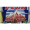 Image 3 : Peak of The Market WPG Porcelain Sign - Earlier Sign, Multi Color 18" x 27"