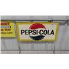 Image 1 : 1963 Pepsi Cola Metal Rack Sign 10.5" x 22" 