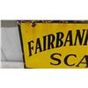 Image 2 : Fairbanks - Morse Scale Porcelain Sign 10" x 24" 