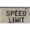 Image 2 : Speed 5MPH in Yard Metal Sign 24" x 30.5"