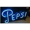 Image 2 : Neon Pepsi Sign 18'' x 36''