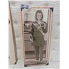 Image 2 : (2) A&W Photos on Cardboard 1969 Miss Teenage Canada & Server in Uniform with Tray